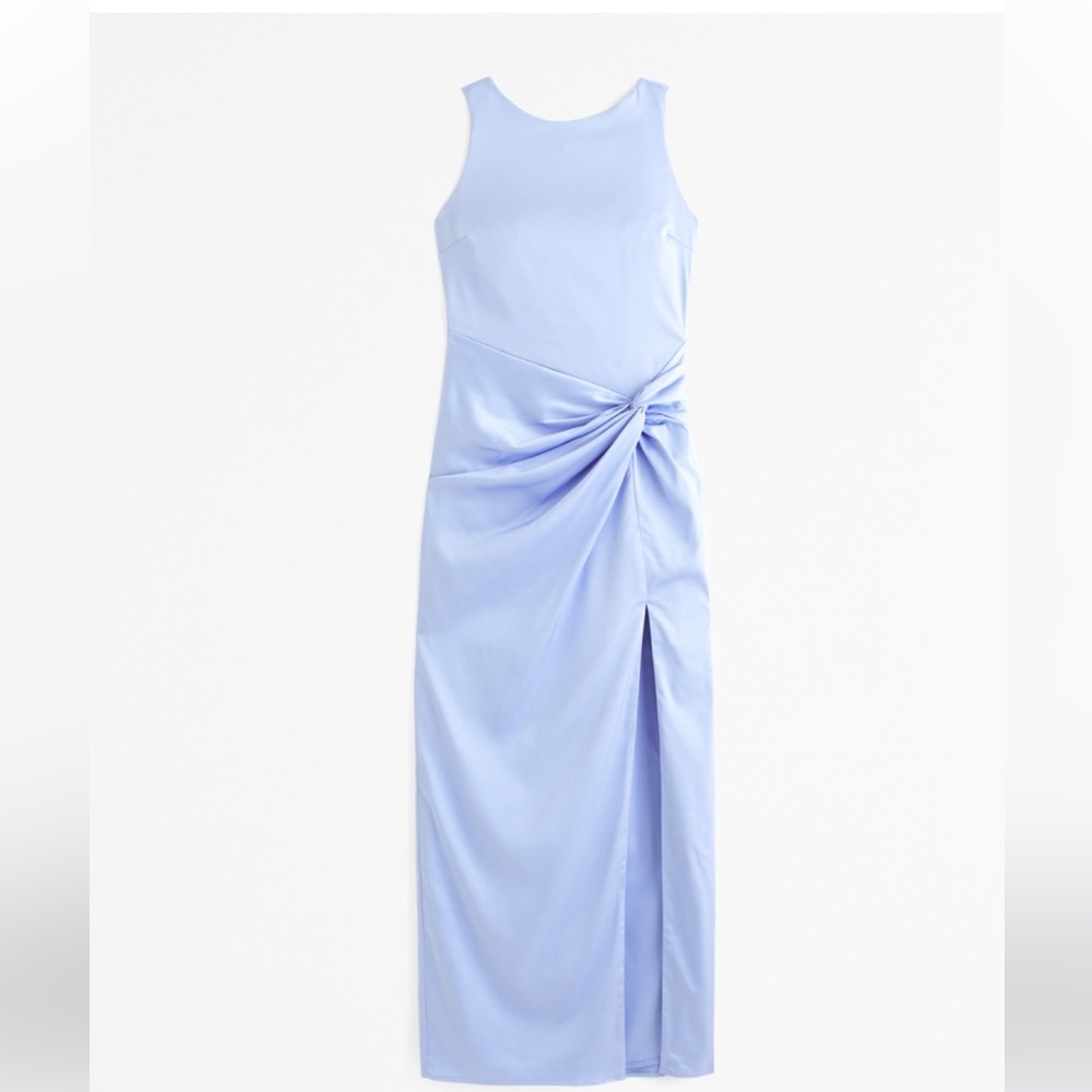 Abercrombie & Fitch Blue Maxi Formal Dress